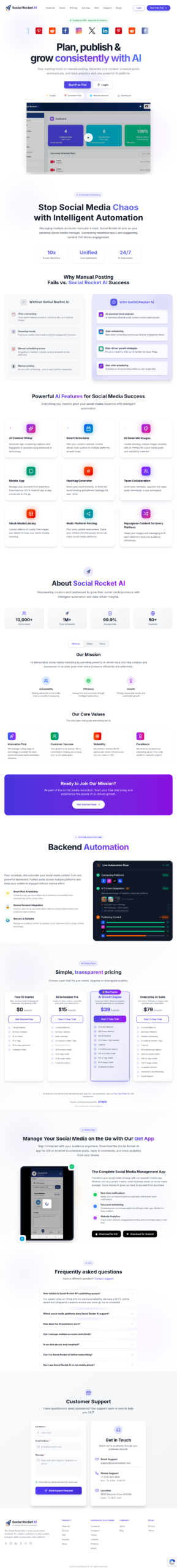 Social Rocket AI