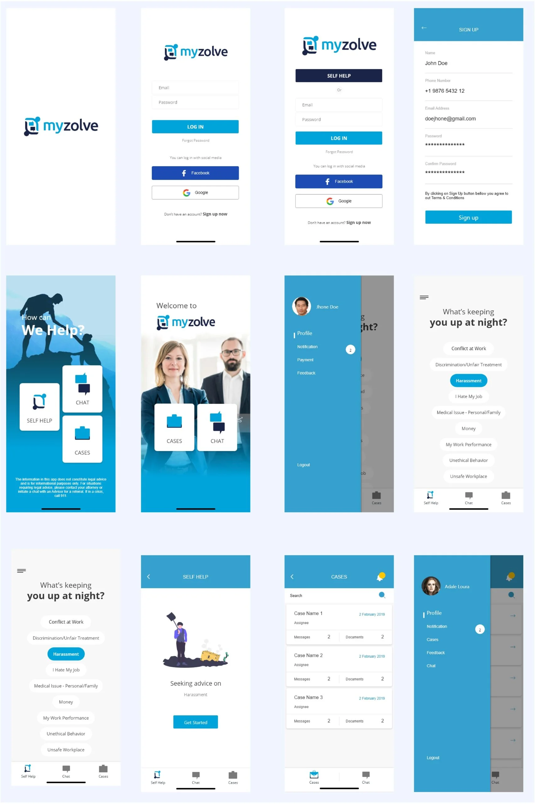 Myzolve App