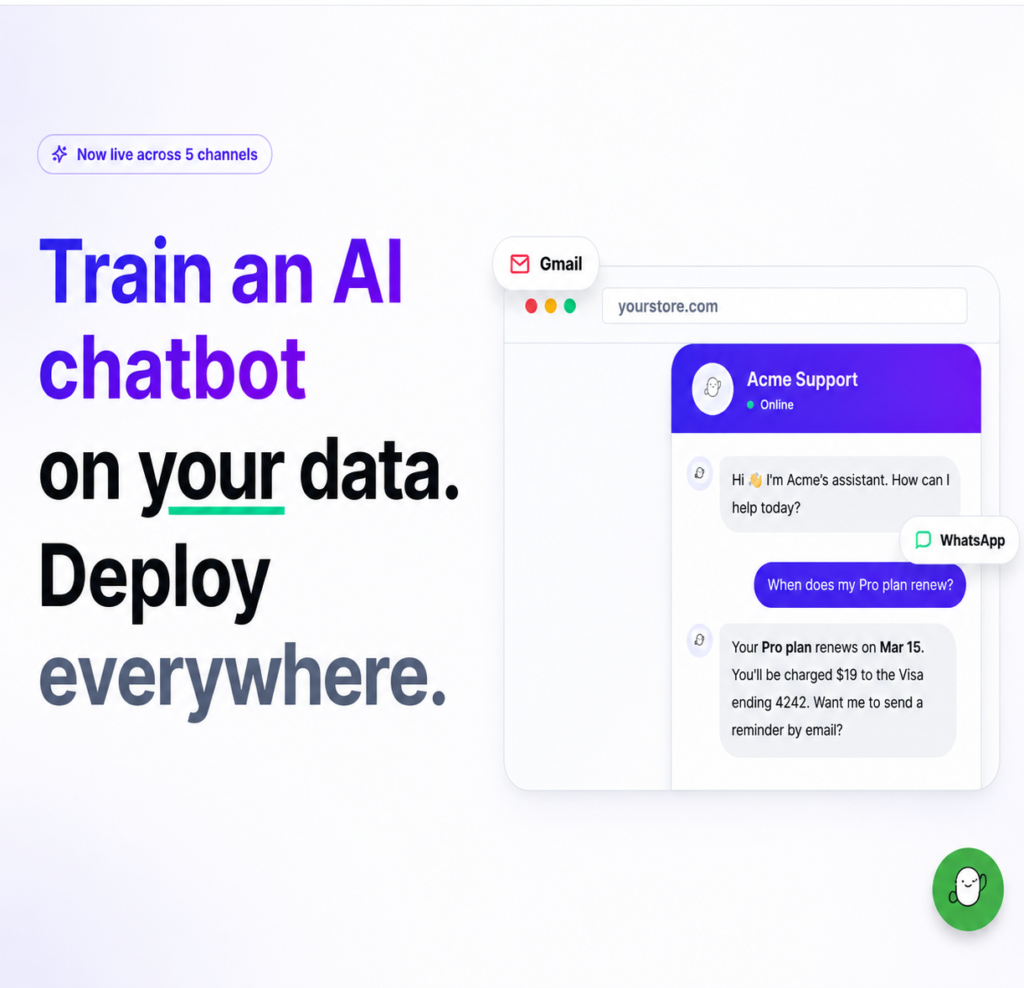 ChatCactus — AI support agent